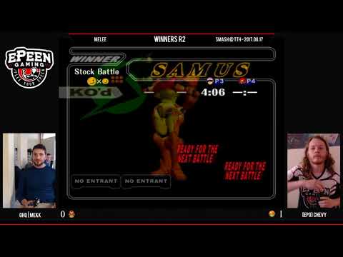 Smash @ TTH - GHQ | Mekk (Captian Falcon) Vs. [ePG] Chevy (Samus) - Melee (Winners)