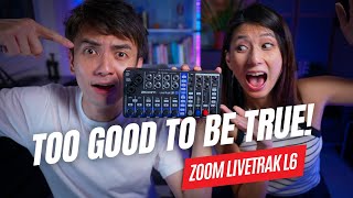 Video thumbnail for Finally Tried the Zoom LiveTrak L6 Portable Mixer... WOW. by guitarstreet