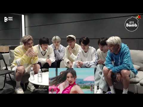 BTS reaction to Queencard by (G)I-DLE [fanmade]