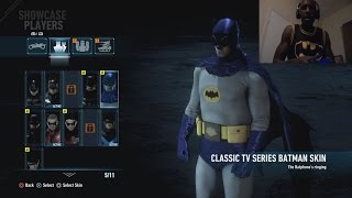 Batman: Arkham Knight Classic tv Series Batman skin Gameplay