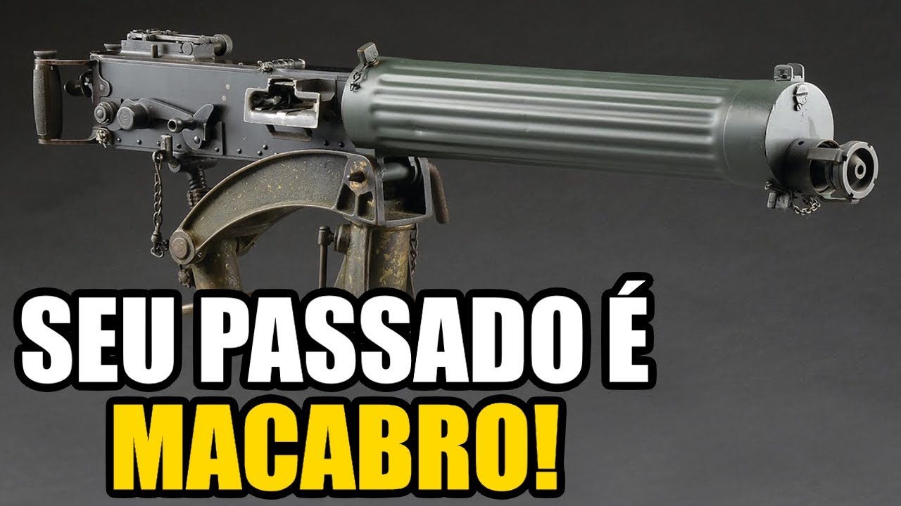 Metralhadora Maxim: a primeira 100% automática do mundo!