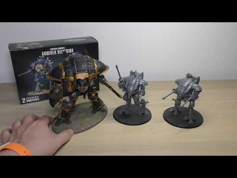 Imperial Knights - Armiger Helverins - Review (HH & WH40K)