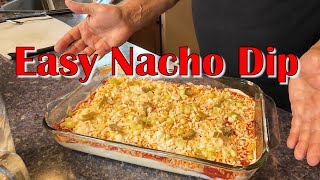 Easy & Delicious Nacho Dip