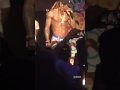 Lil Wayne walks off stage in Idaho after fan throws water at him!! he brought his goons out!!