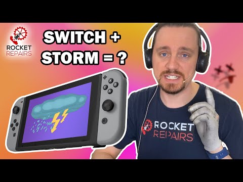 CAN A NINTENDO SWITCH SURVIVE A RAIN STORM? Nintendo Switch Liquid Damage Repair - How bad is it?