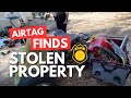 Stolen Property Recovered by Police! 👮‍♂️ AirTag Leads the Way | Part 3 #cops #airtag