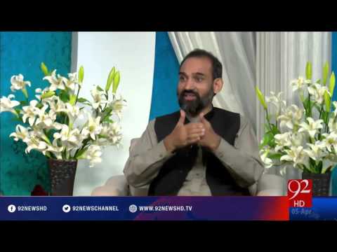 Subh E Noor - 05-04-2016 - 92NewsHD