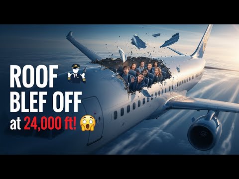 What Happens When an Airplane Loses Its ROOF at 24,000 ft