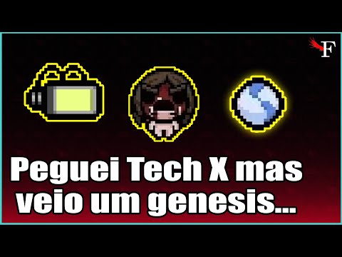 TECH X! Mas veio um Genesis... - THE BINDING OF ISAAC REPENTANCE - #310 PTBR