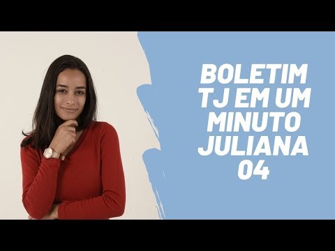 Boletim TJ - Juliana Oliveira