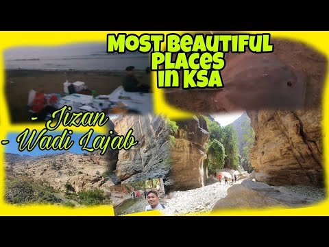 Jizan Beach | Wadi Lajab majestic beauty of the valley | RIYADH to Abha Day1
