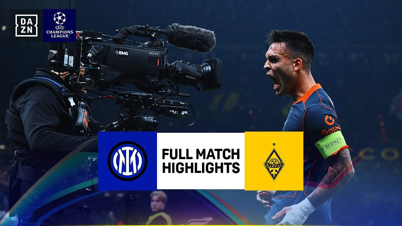 Inter vs Kairat | UEFA Champions League Highlights | Matchday 4 | 2025-2026