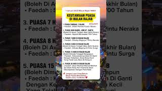 Download lagu Keutamaan Puasa Bulan Rajab #foryou #islamicfamily #waliallah #islamicprayer #rajab #kerezekian mp3