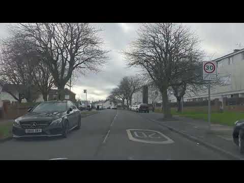 From Heworth Metro Station to Willows Housing Estate | UK Road Tour