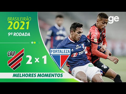 Gols e lances de Athletico Paranaense x Fortaleza
