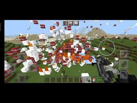 Minecraft: Dev TNT Piramitini Patlattım!!