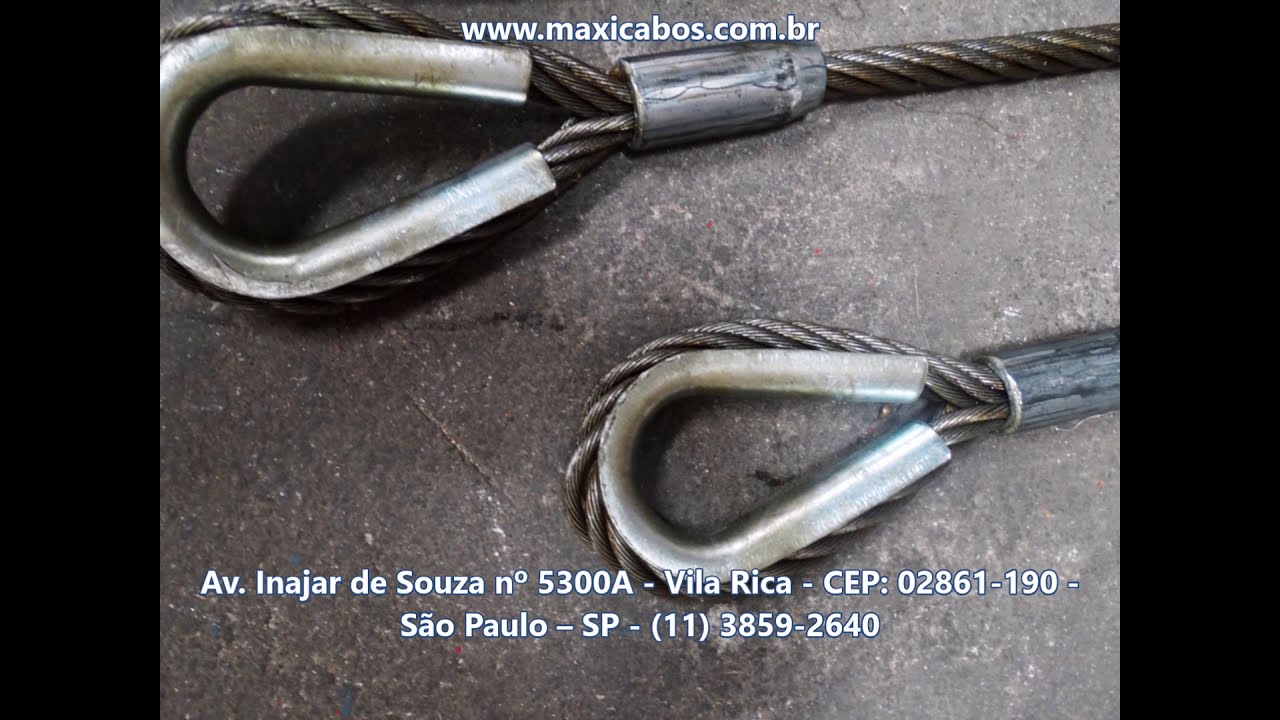 MAXILAÇOS PRENSAGEM DE LAÇOS DE CABOS DE AÇO COM ACESSÓRIOS