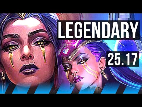 LEBLANC vs DIANA (MID) | 9 solo kills, 16/2/10, Legendary | TR Challenger | 25.17
