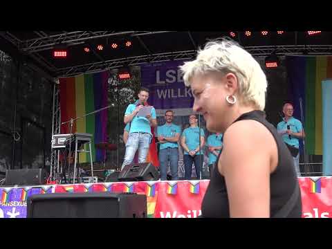 CSD Olpe 2025 - Eröffnung des 5  CSD in Olpe