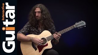 Video thumbnail for Taylor 254ce-CF DLX 12-String Acoustic Guitar | Review by Guitar Interactive Magazine