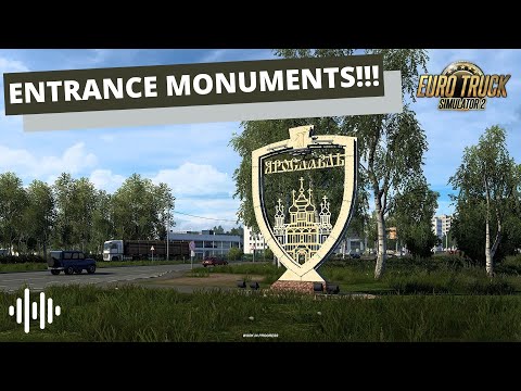Heart Of Russia DLC - Entrance Monuments!!! | Euro Truck Simulator 2 (ETS2) | Prime News
