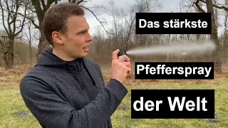 Das stärkste Pfefferspray der Welt ? Help Me Deutschland Tierabwehrspray
