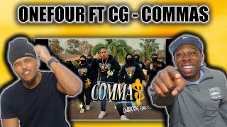 THE BOYS! | ONEFOUR ft. CG- COMMA'S (Official Music Video) - REACTIONS