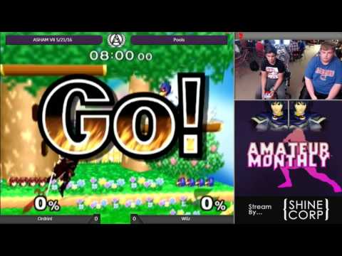 Ordrint (Marth) vs Wilz (Falco) - ASHAM VII Melee Pools