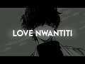 Love Nwantiti SLOWED REVERB Lyrics