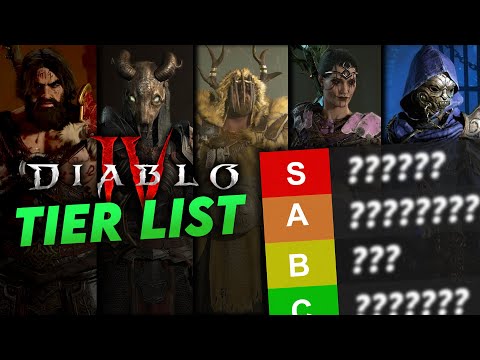 Diablo 4 Season 1 Tier List - Best Classes RANKED