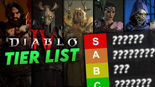 Diablo 4 Season 1 Tier List - Best Classes RANKED