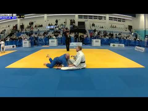 Judo Baltic Sea Championships 2020: M-100: PUUMALAINEN - MUSTELIN