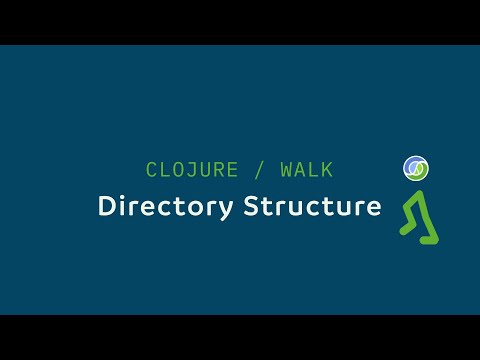 Clojure/Walk - Web Development with Coast part 3 - Directory Structure