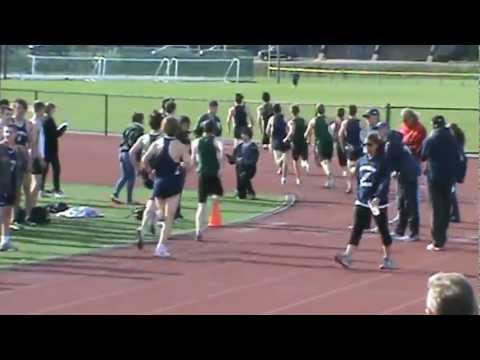 R11 MHS Boys spring track 2012 800 m Franklin and Mansfield