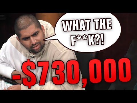 TRASH TALKER Loses $730,000 In One Poker Game