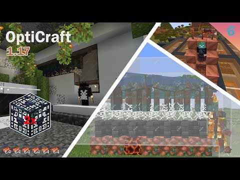Double Spawner Copper Farm | OptiCraft Ep. 6