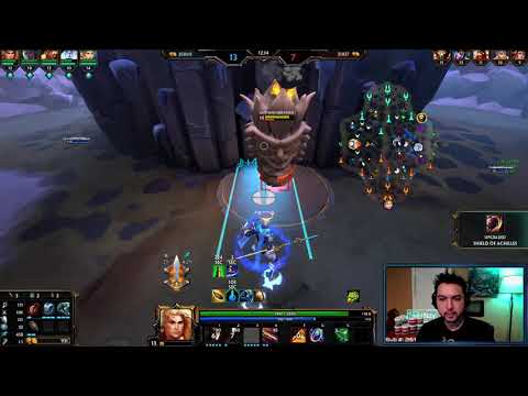 ACHILLES MIGHT BE A SLEEPER PICK - Smite Solo Lane [Achilles]