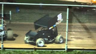 preview picture of video 'Ohio Valley Speedway OVSCA Sprint Car Feature Highlights 4-27-2013'