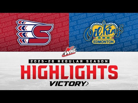 Spokane Chiefs at Edmonton Oil Kings 10/21 | WHL Highlights 2025-26