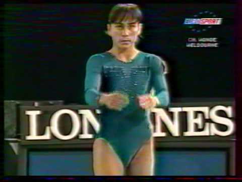 2005 gymnastics worlds Melbourne women EF (French coverage)