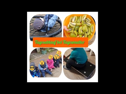 Tagesablauf bei Tagesmutter mit Tageskindern