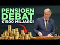 € 1500 MILJARD op het spel, Dekker (FVD) in debat over toekomst pensioen