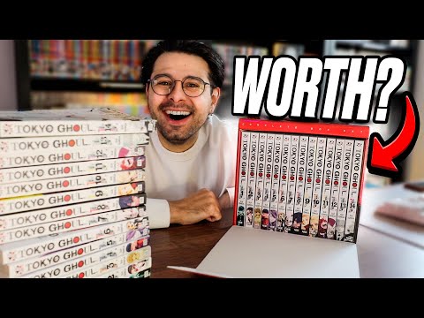 The Tokyo Ghoul manga box set is WORTH IT | full review
