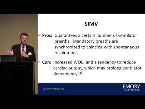 Weaning mechanical ventilation - Does the Mode Matter? - Bruce Bray, RRT, RCP