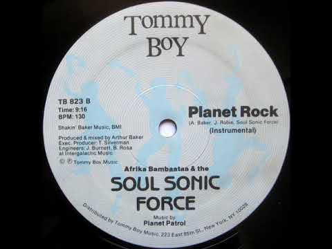 Afrika Bambaataa & The Soul Sonic Force - Planet Rock (Instrumental) (1982)