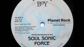 Afrika Bambaataa &amp; The Soul Sonic Force - Planet Rock (Instrumental) (1982)