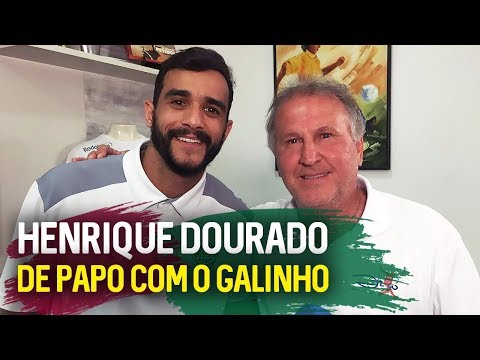 DE PAPO COM O GALINHO #25 HENRIQUE DOURADO | Canal Zico 10