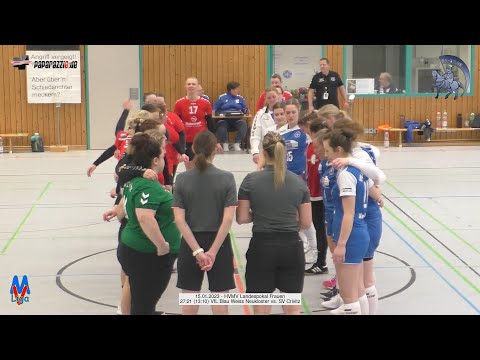 27:21 (13:10) VfL Blau Weiss Neukloster vs. SV Crivitz - 15.01.2023