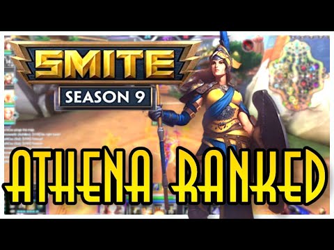 How Good is Athena Support in Ranked Conquest? | SMITE | Season 9