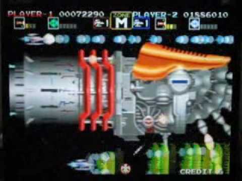 Darius Gaiden 2-player - clear with 4 continues - part 2 (zones I M R)